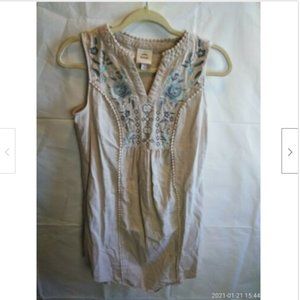 Knox Rose Floral Boho Embroidered Dress Size S